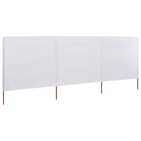 3-Panel Wind Screen Fabric Azure