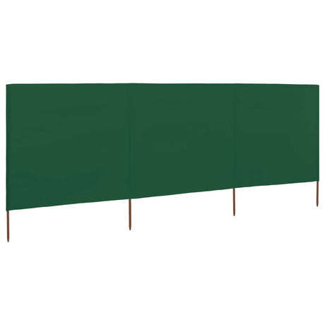 3-Panel Wind Screen Fabric Azure