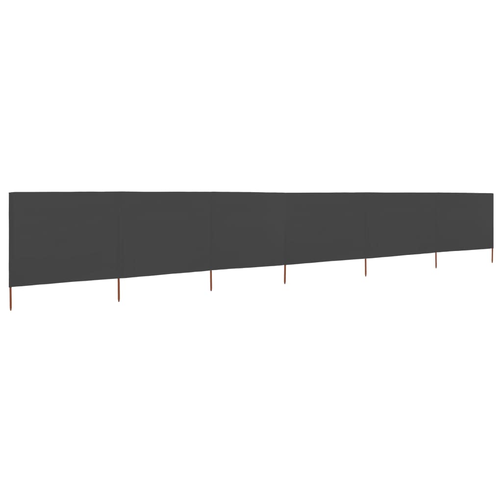 3-Panel Wind Screen Fabric Azure