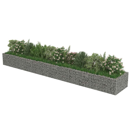 Gabion Raised Bed Galvanised Steel