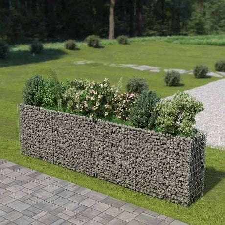 Gabion Raised Bed Galvanised Steel