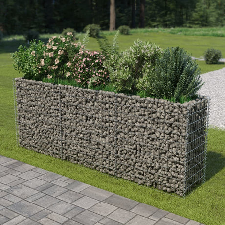 Gabion Raised Bed Galvanised Steel