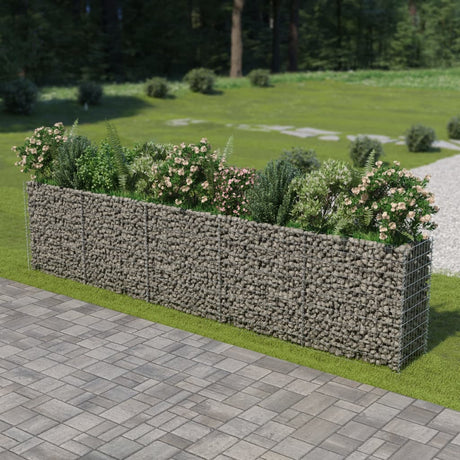 Gabion Raised Bed Galvanised Steel