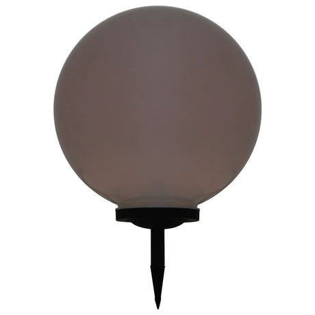Outdoor Solar Lamps 2 Pcs Led Spherical Rgb