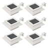 Outdoor Solar Lamps 6 Pcs Led Square 12 Cm