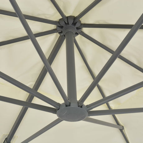 Cantilever Garden Parasol With Aluminium Pole