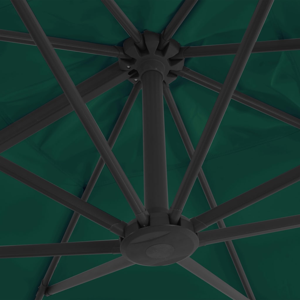 Cantilever Garden Parasol With Aluminium Pole