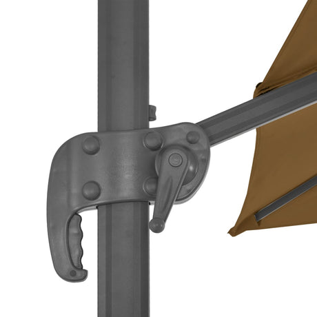 Cantilever Garden Parasol With Aluminium Pole