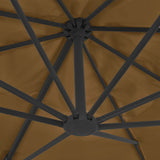 Cantilever Garden Parasol With Aluminium Pole