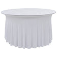 2 Pcs Stretch Table Covers With Skirt