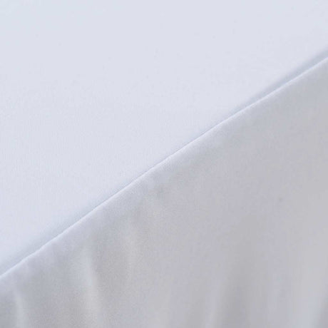 2 Pcs Stretch Table Covers With Skirt