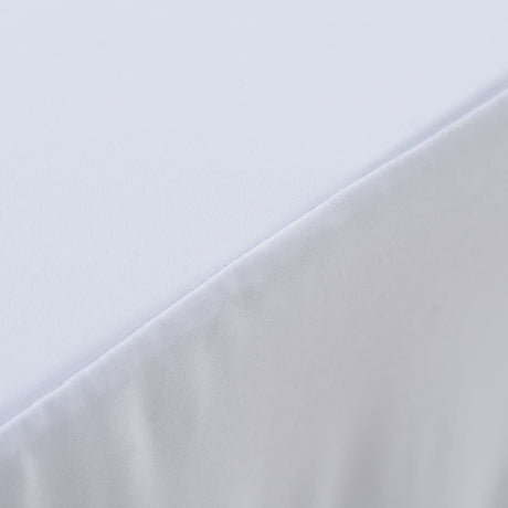 2 Pcs Stretch Table Covers With Skirt