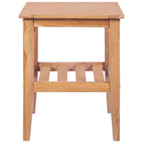 Coffee Table 40X40X50 Cm Square Solid Teak