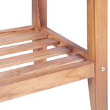 Coffee Table 40X40X50 Cm Square Solid Teak