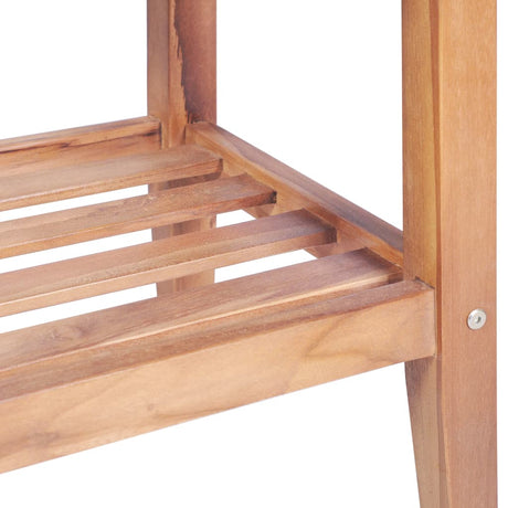 Coffee Table 40X40X50 Cm Square Solid Teak