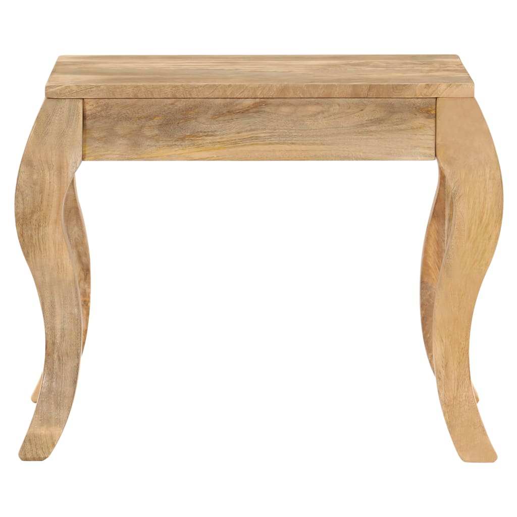 End Table 45x45x40 cm Solid Mango Wood
