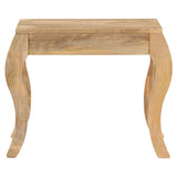 End Table 45x45x40 cm Solid Mango Wood