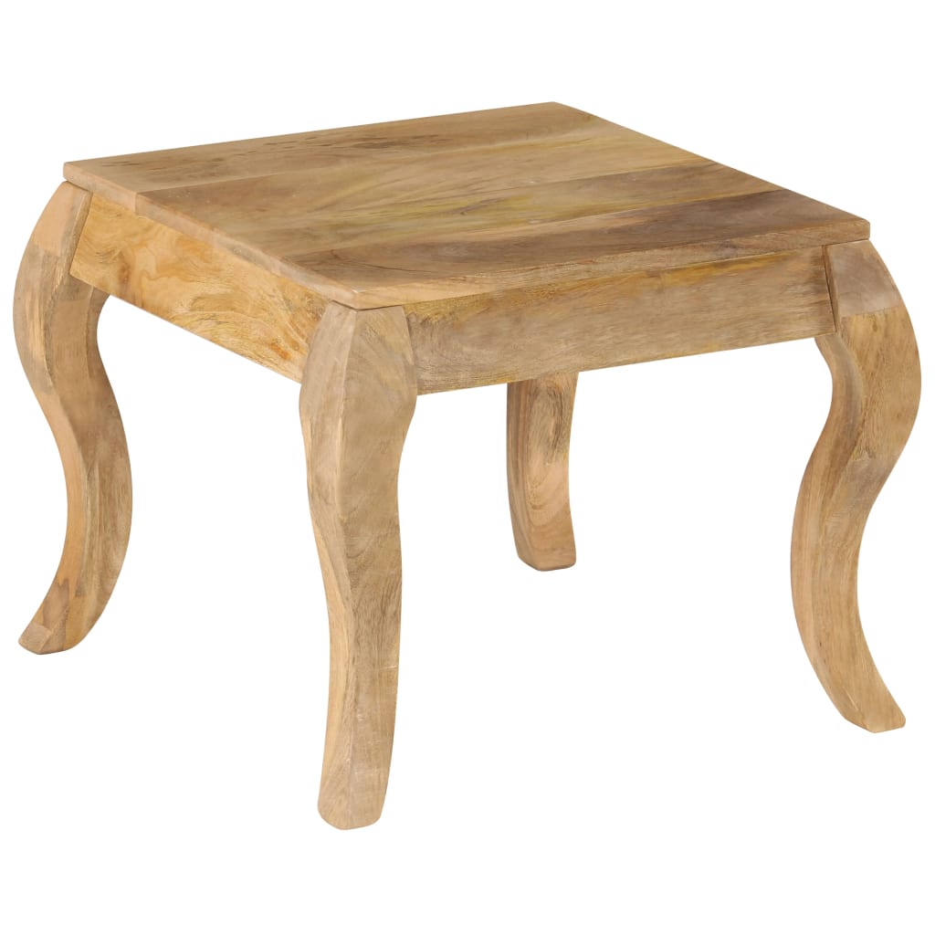 End Table 45x45x40 cm Solid Mango Wood