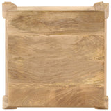 End Table 45x45x40 cm Solid Mango Wood