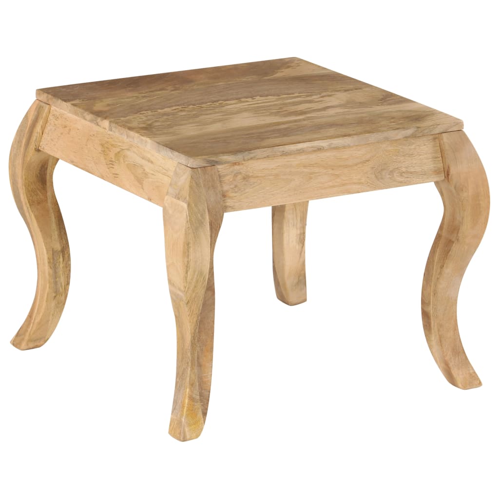 End Table 45x45x40 cm Solid Mango Wood