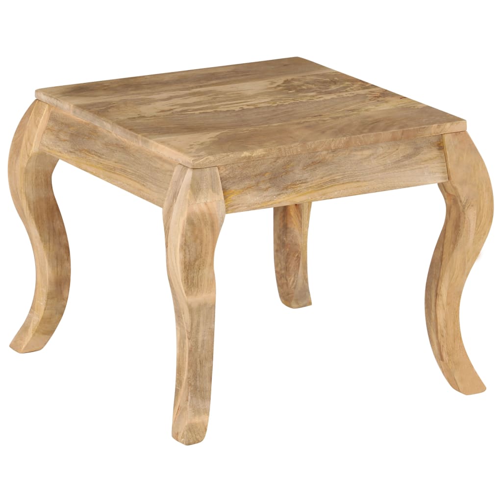 End Table 45x45x40 cm Solid Mango Wood