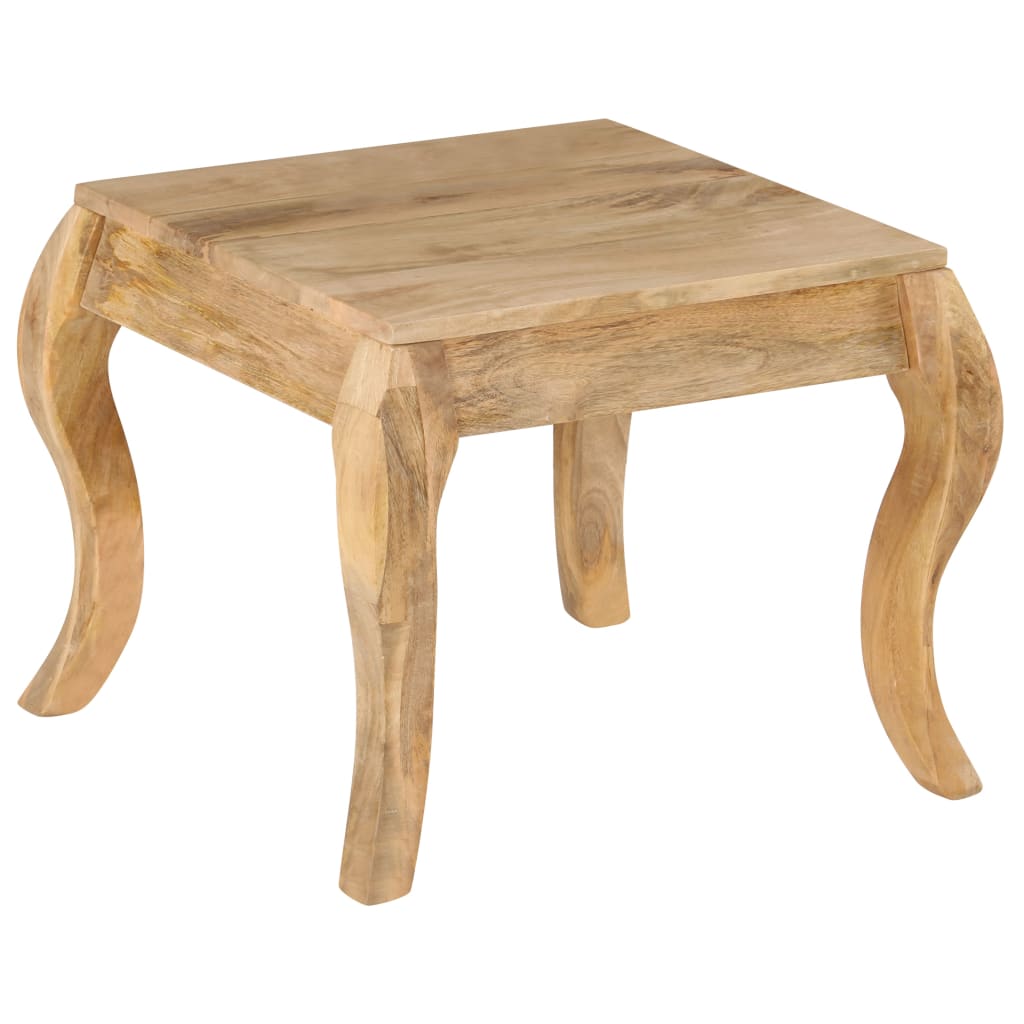 End Table 45x45x40 cm Solid Mango Wood