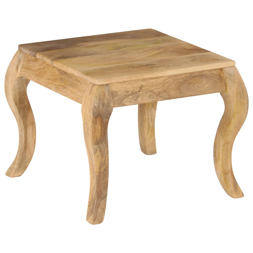 End Table 45x45x40 cm Solid Mango Wood