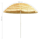 Beach Parasol Natural Hawaii Style