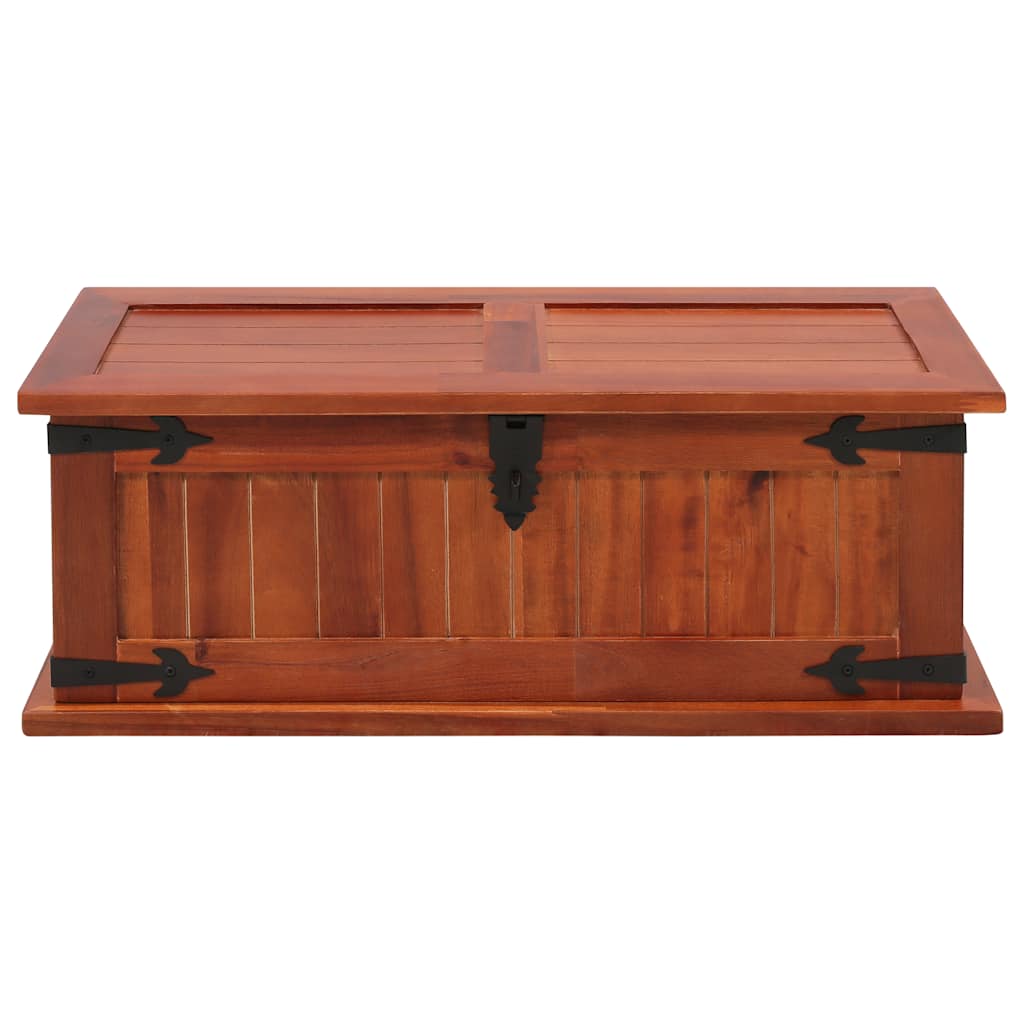 Storage Chest Solid Acacia Wood