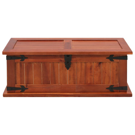 Storage Chest Solid Acacia Wood