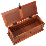 Storage Chest Solid Acacia Wood
