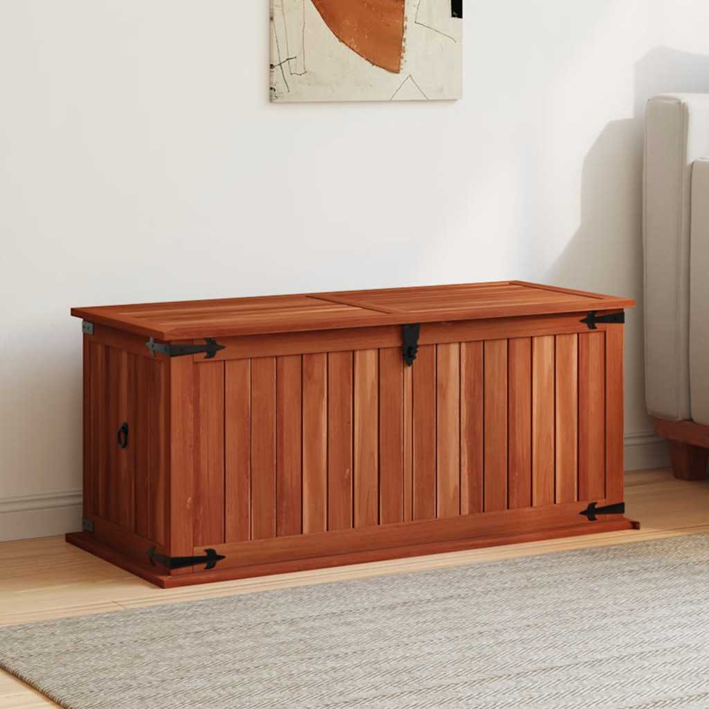 Storage Chest Solid Acacia Wood