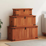 Storage Chest Solid Acacia Wood