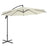 Cantilever Garden Parasol With Steel Pole 300 Cm