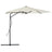 Garden Parasol With Steel Pole 300X230 Cm