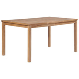 Garden Dining Table Solid Teak Wood