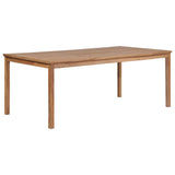 Garden Dining Table Solid Teak Wood