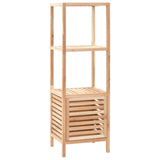 Bathroom Storage Cabinet Solid Walnut Wood