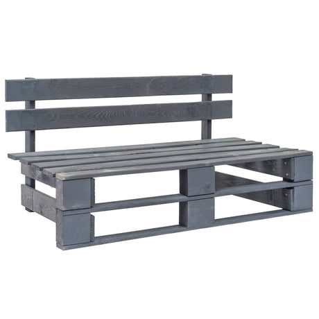 Garden Pallet Bench Wood