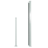 Retractable Side Awning 160 x 500 cm Black