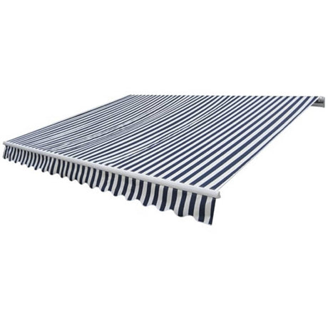 Folding Awning Manual Operated 300 Cm Yellow/White