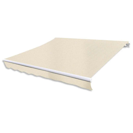 Folding Awning Manual Operated 300 Cm Yellow/White