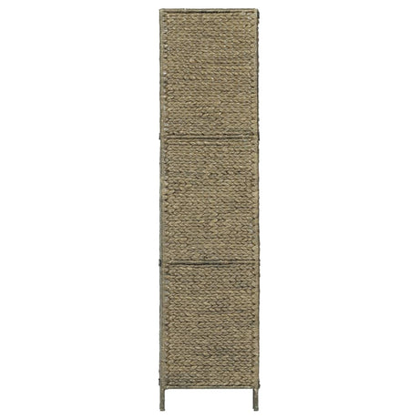 3-Panel Room Divider 116X160 Cm Water Hyacinth