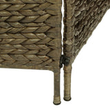 3-Panel Room Divider 116X160 Cm Water Hyacinth