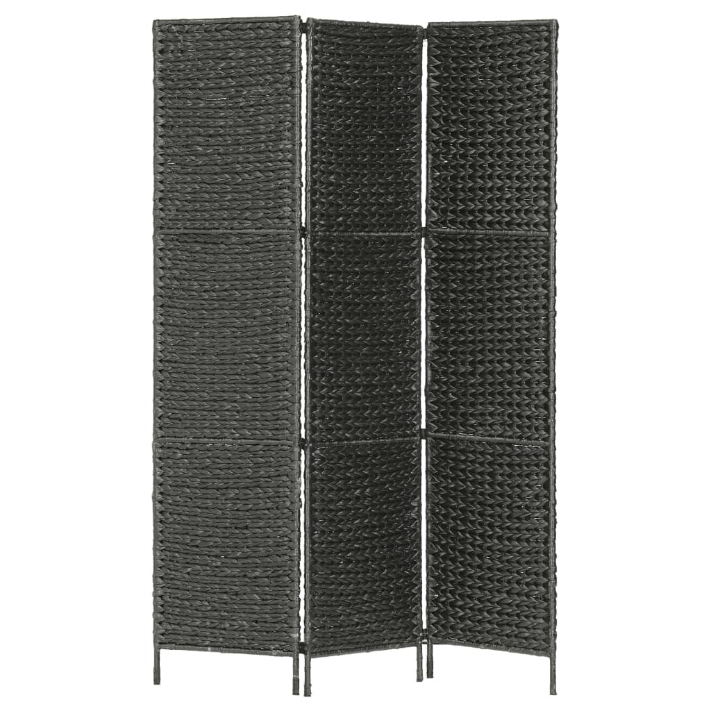 3-Panel Room Divider 116X160 Cm Water Hyacinth