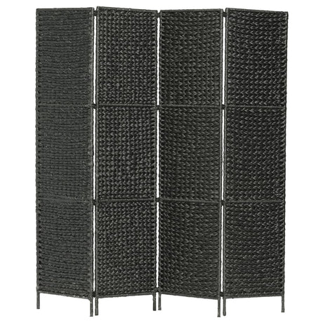 3-Panel Room Divider 116X160 Cm Water Hyacinth