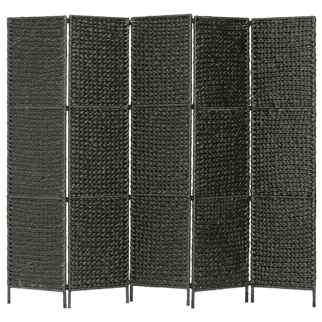 3-Panel Room Divider 116X160 Cm Water Hyacinth
