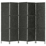3-Panel Room Divider 116X160 Cm Water Hyacinth