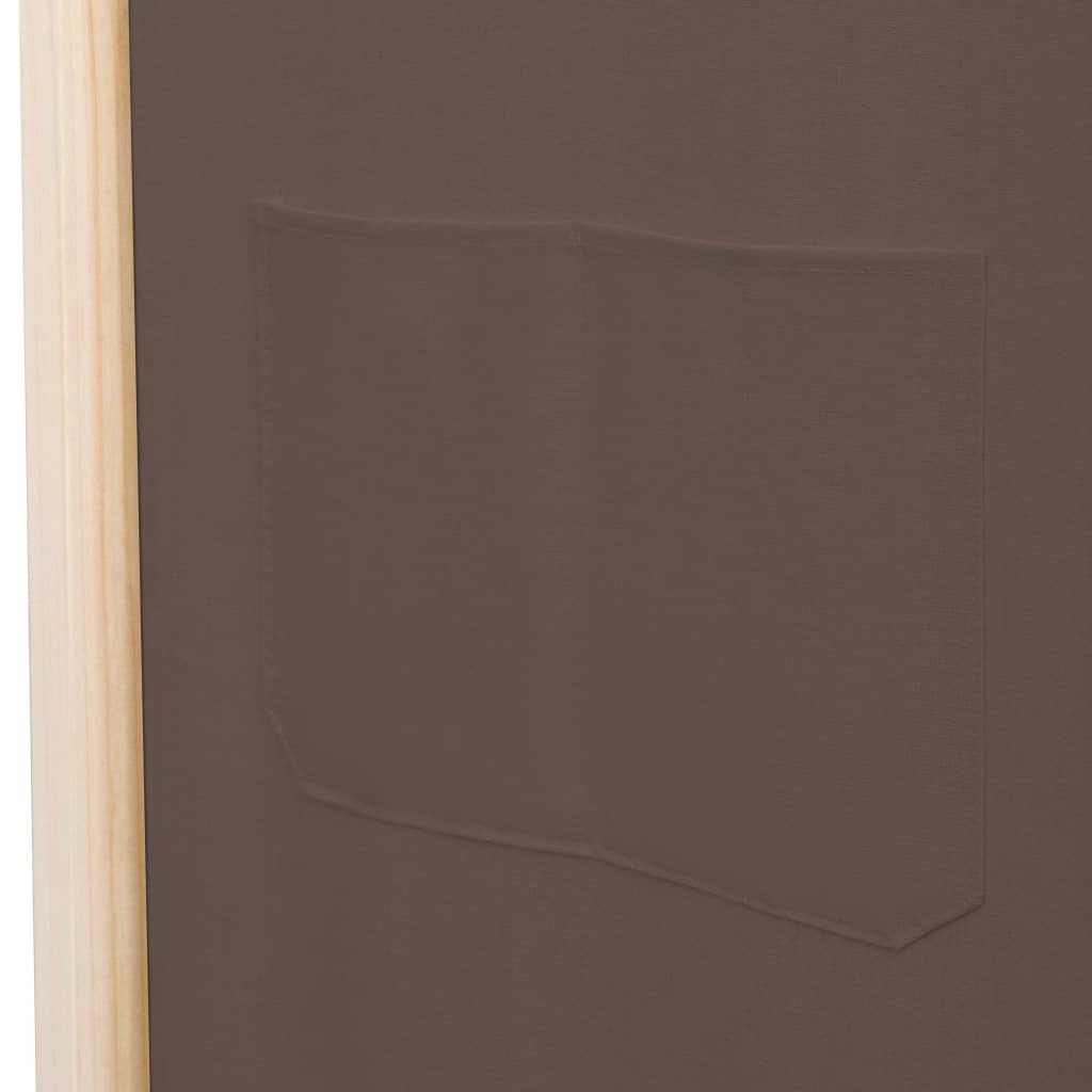 6-Panel Room Divider 240X170X4 Cm Fabric