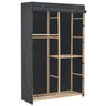 3-Tier Wardrobe 110X40X170 Cm Fabric